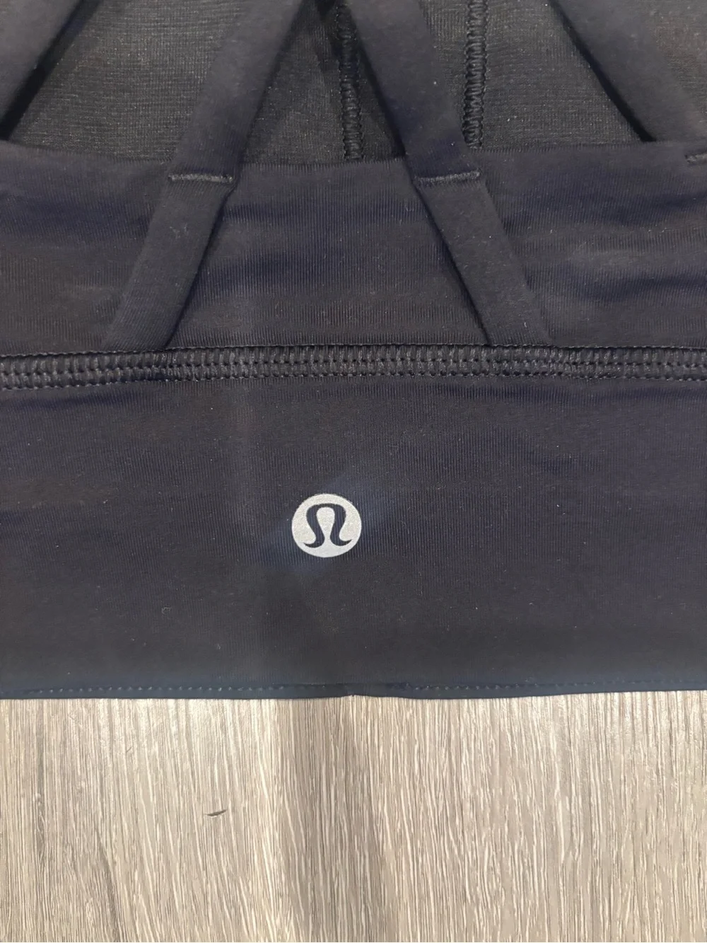 lululemon athletica Black Strappy Sports Bra